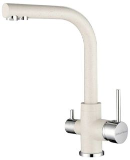 Смеситель для кухни Paulmark Essen Es213011-331 белый